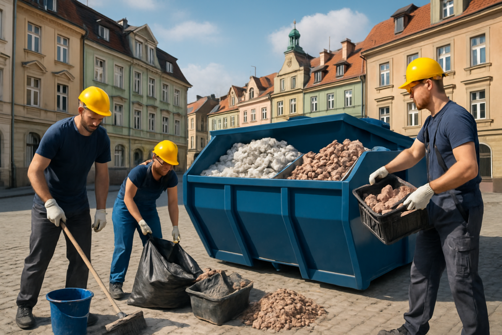 wywóz gruzu Poznań