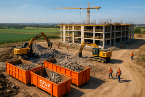 wywóz gruzu z terenów inwestycyjnych w Poznaniu