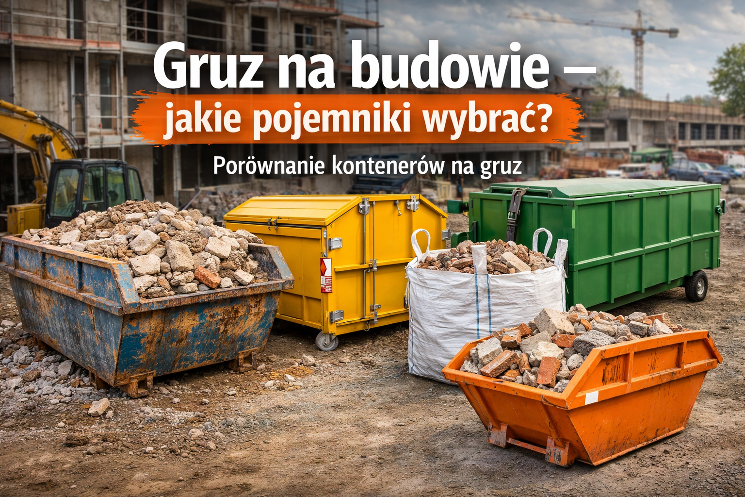 Gruz na budowie