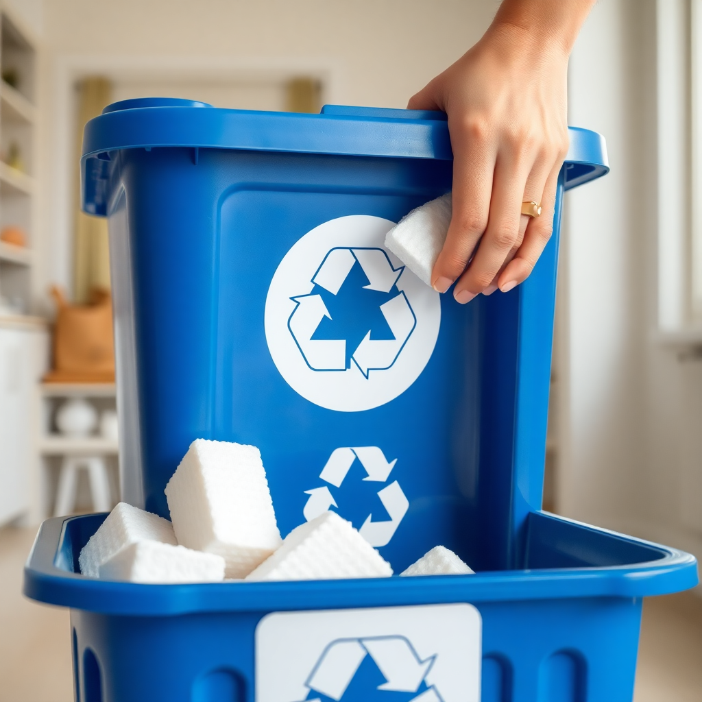 Jak segregować styropian?