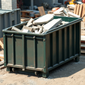 Kontener na odpady budowlane