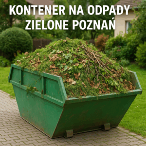 Kontener na odpady zielone Poznań