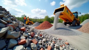 Recykling gruzu budowlanego